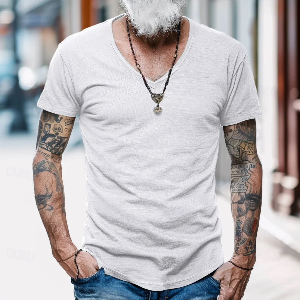 Niccolò | T-shirt elegante estiva da uomo