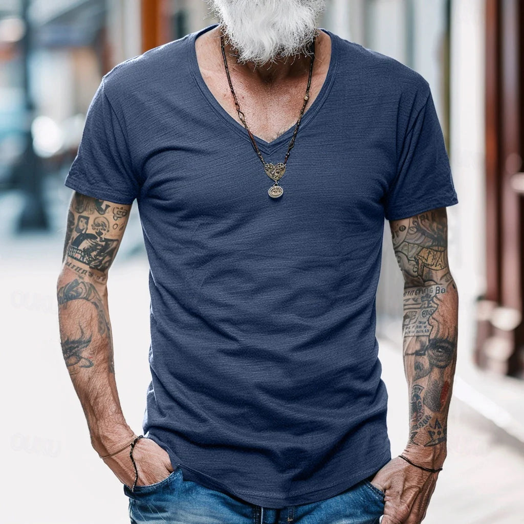 Niccolò | T-shirt elegante estiva da uomo