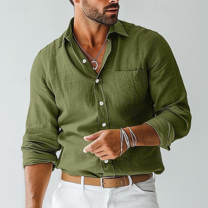 Camicia Estiva in Lino Leggero