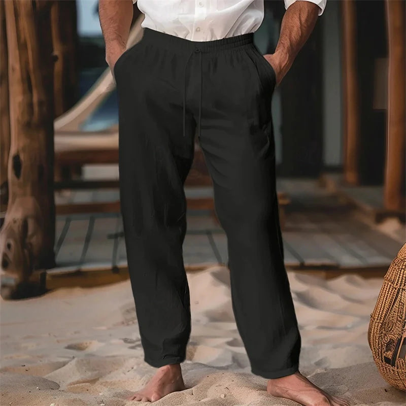 Silvio | Pantalone estivo in lino per uomo