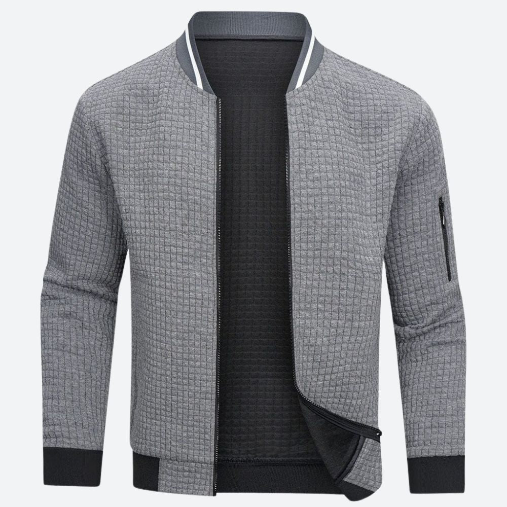 Marco | Cardigan con zip elegante per uomo