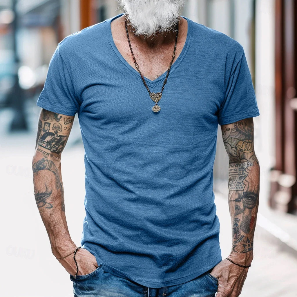 Niccolò | T-shirt elegante estiva da uomo