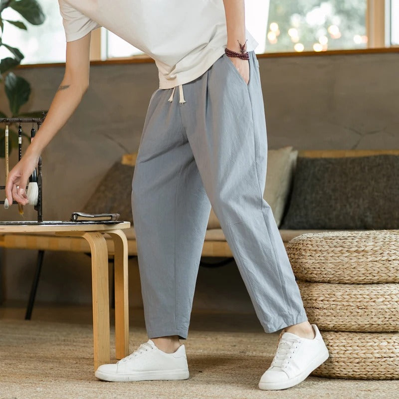 Pantaloni Estivi in Lino Eleganti