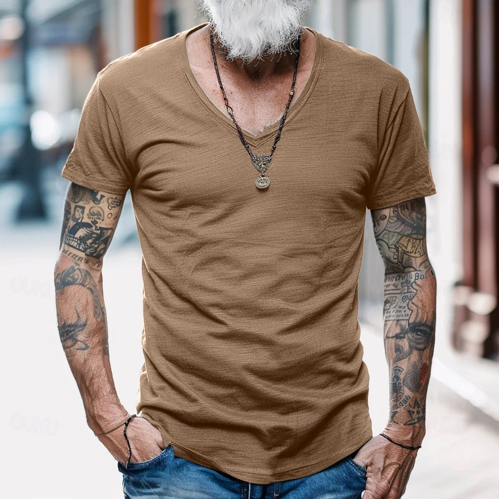 Niccolò | T-shirt elegante estiva da uomo