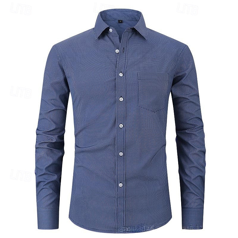 Francesco | Camicia Classica a Maniche Lunghe in Cotone