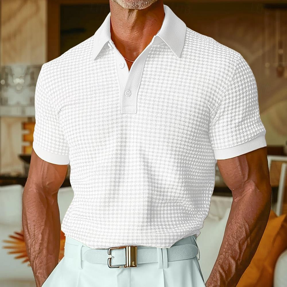 Lorenzo - Polo Shirt Waffle