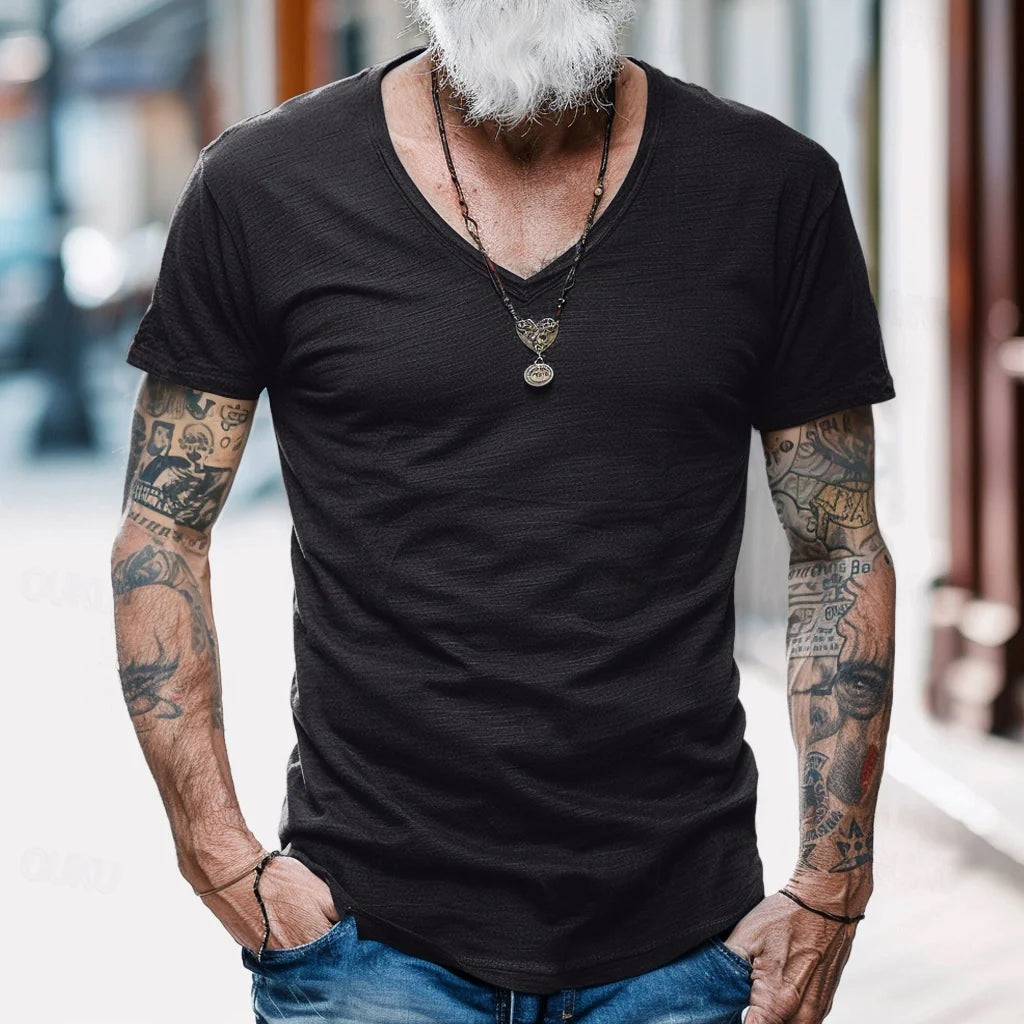 Niccolò | T-shirt elegante estiva da uomo