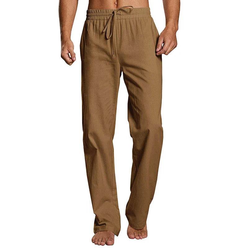 Ignazio | Pantalone estivo in lino per uomo