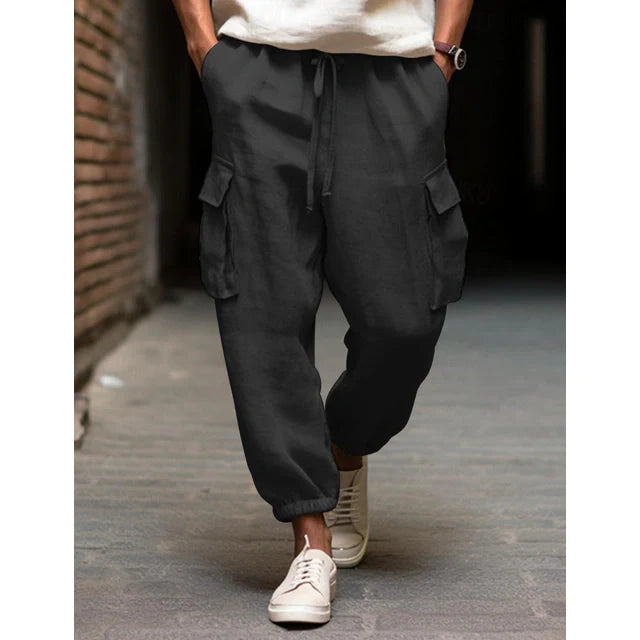 Alessio – Pantaloni Estivi da Uomo in Lino