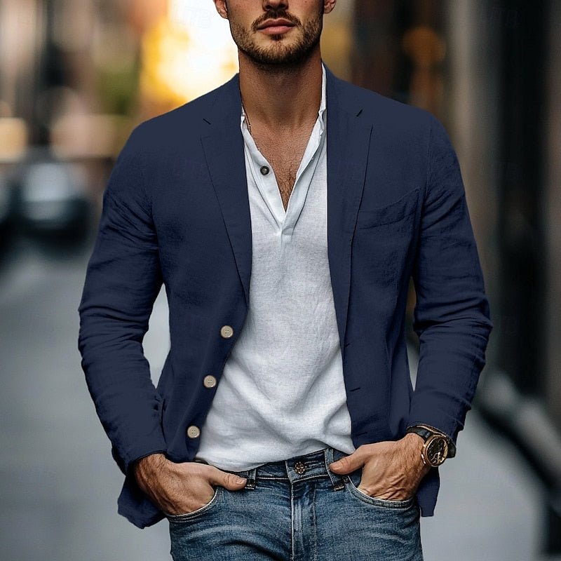 Lorenzo - Blazer in lino per l'estate