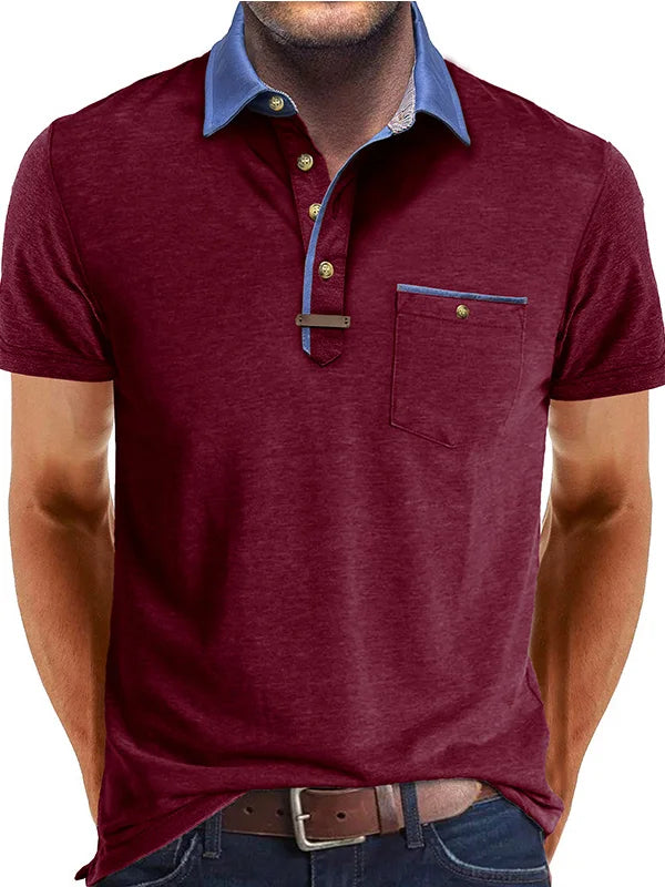 Polo Estiva Leggera da Uomo Elegante
