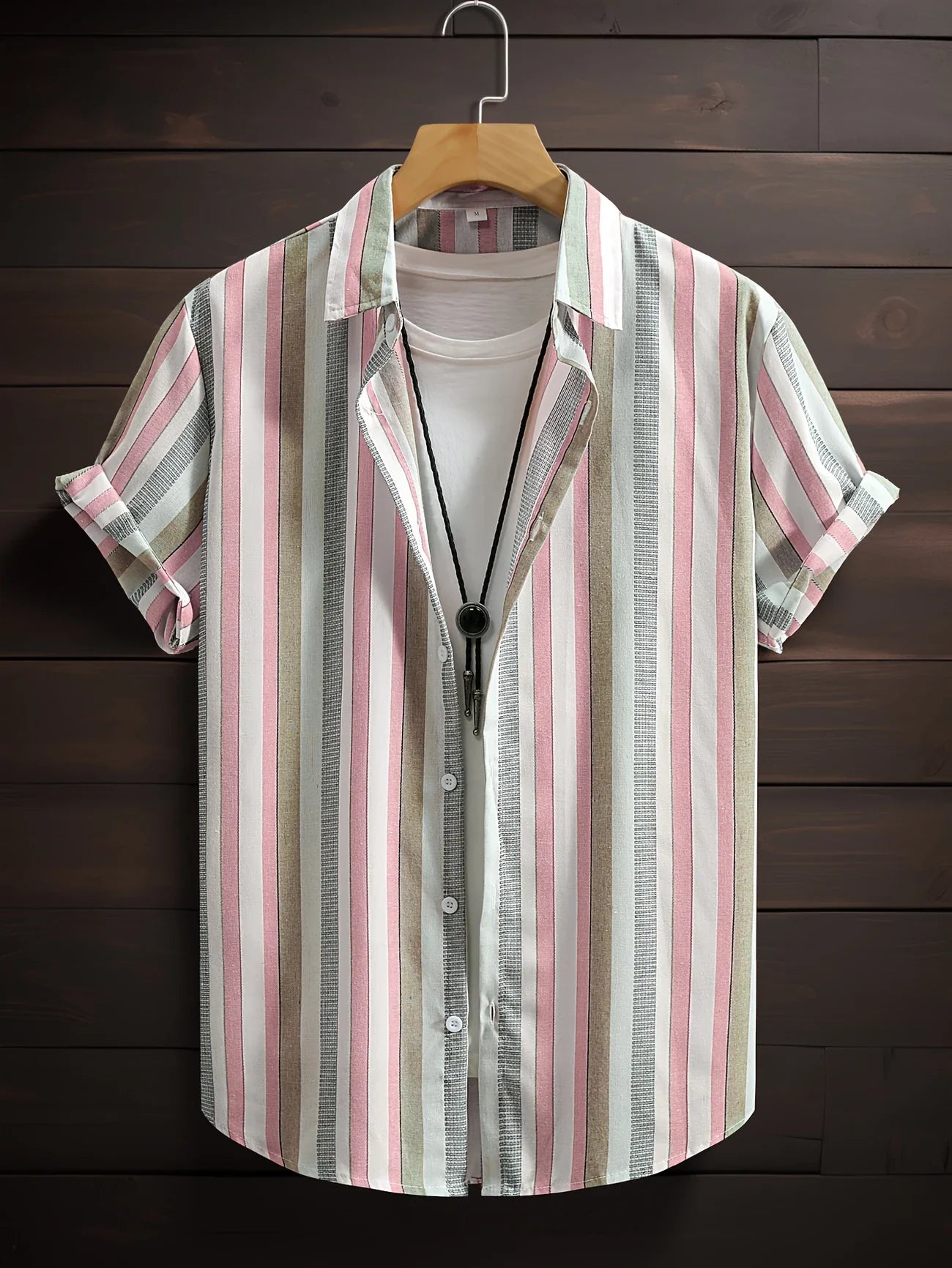 Paolo | Camicia a Righe a Maniche Corte