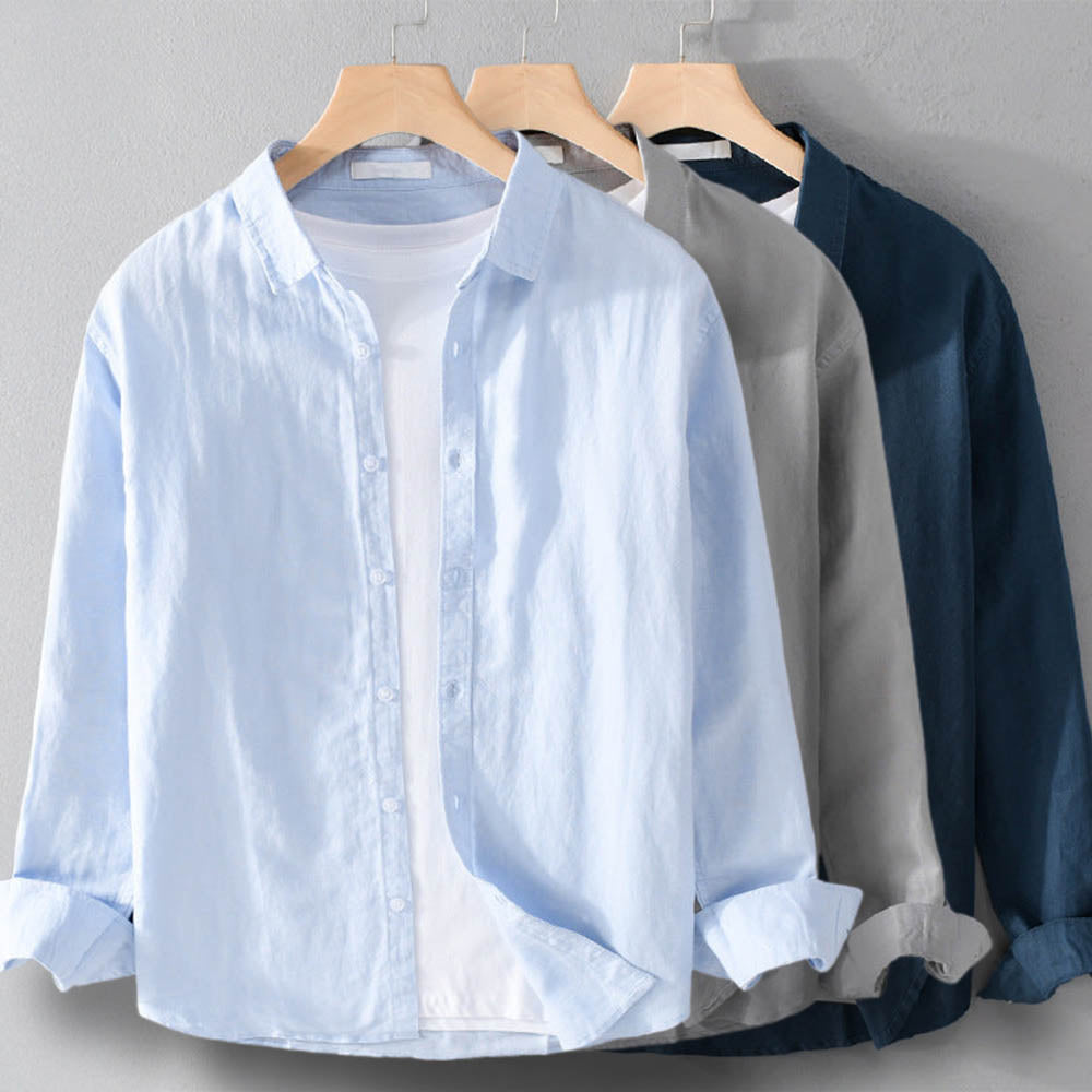 Camicia in Lino Rilassata Uomo