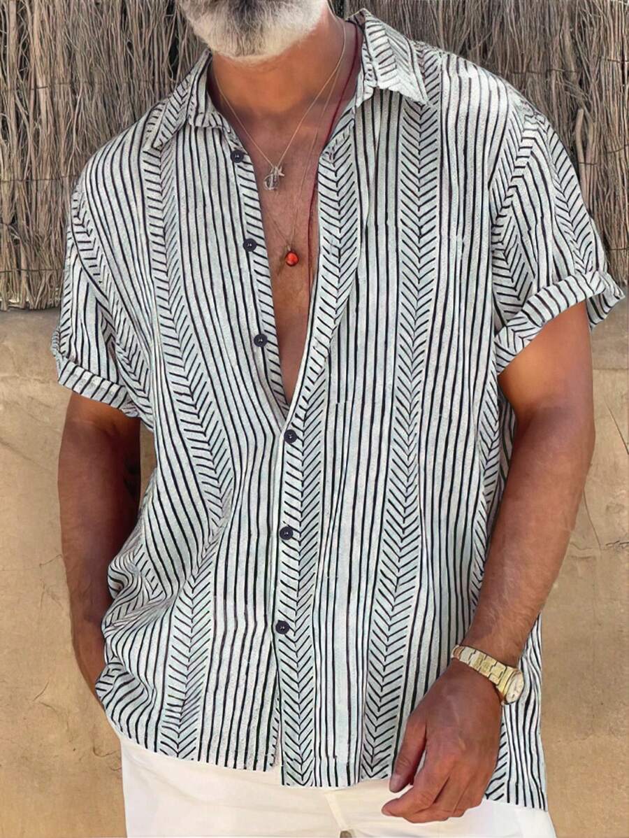 Simone | Camicia estiva elegante da uomo