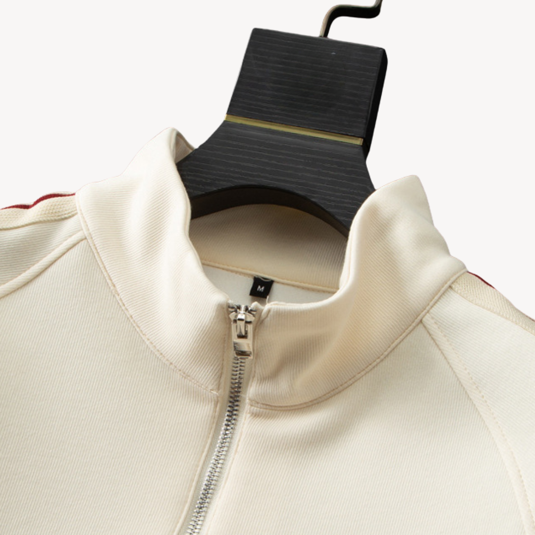 Marco | Tuta in cotone con zip per uomo