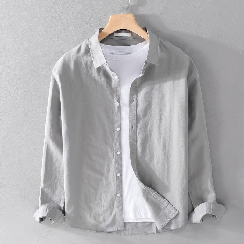 Camicia in Lino Rilassata Uomo