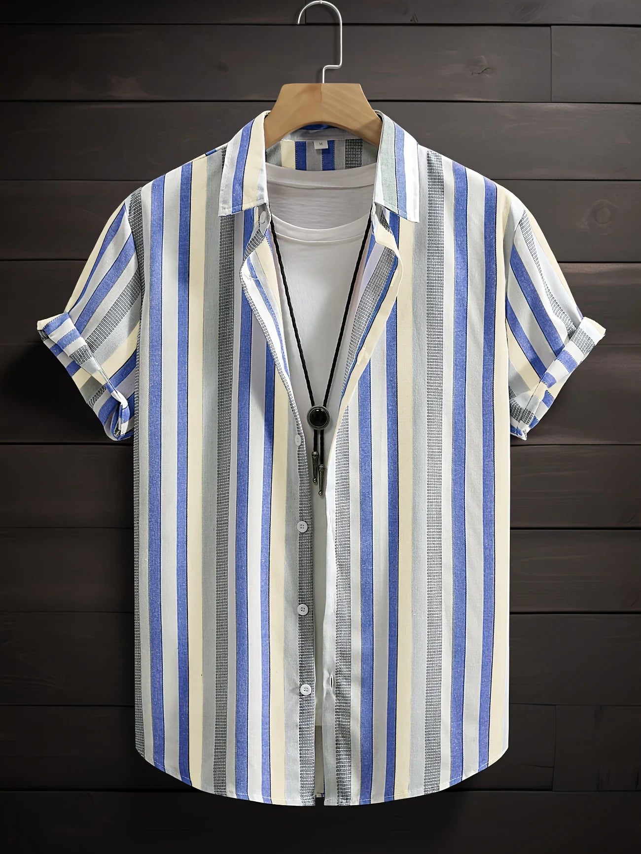 Paolo | Camicia a Righe a Maniche Corte