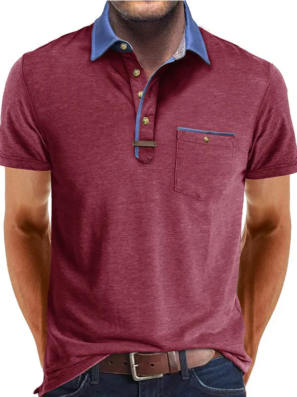 Polo Estiva Leggera da Uomo Elegante