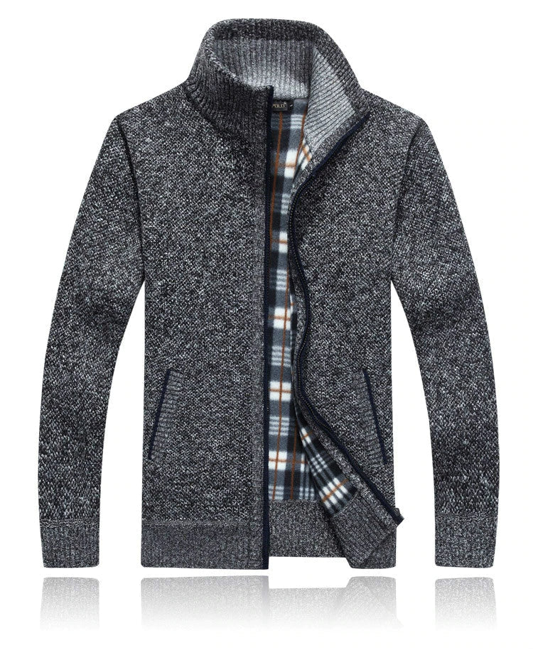 Fabio | Cardigan con zip elegante uomo