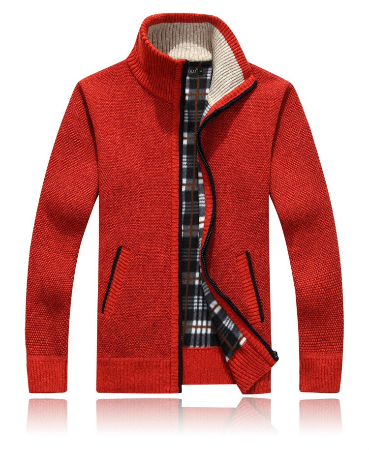 Fabio | Cardigan con zip elegante uomo