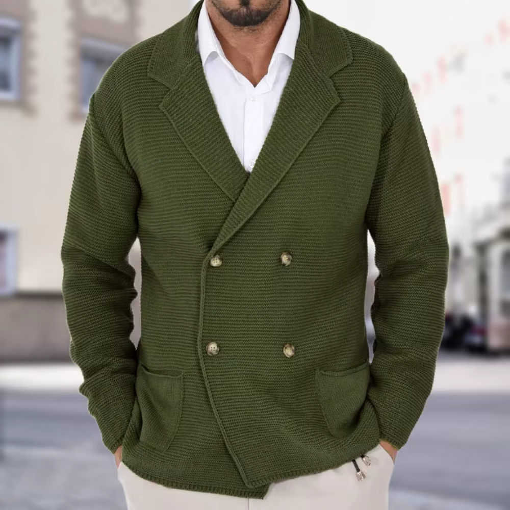 Carlo | Cardigan elegante e confortevole per uomo