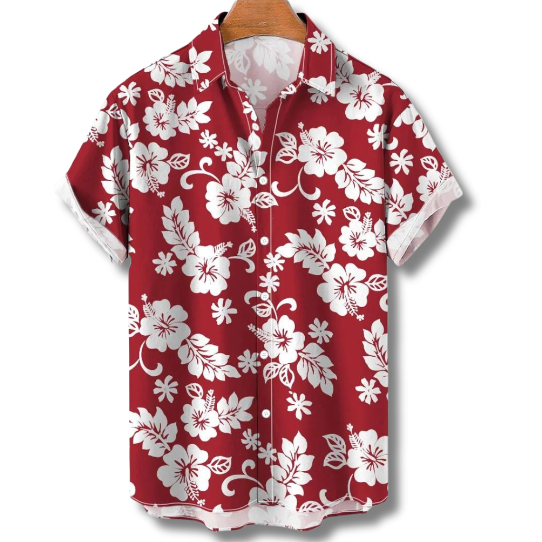 Camicia Hawaii da uomo confortevole