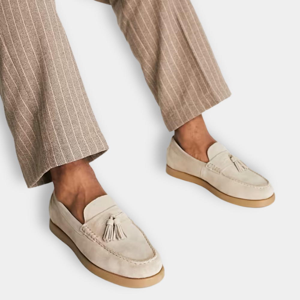 Lorenzo - Loafer con nappine e stile raffinato