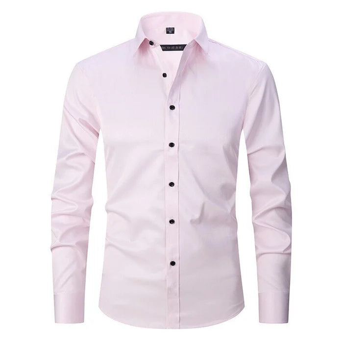 Camicia Uomo Elasticizzata Antipiega