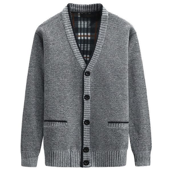 Francesco | Cardigan elegante uomo in maglia