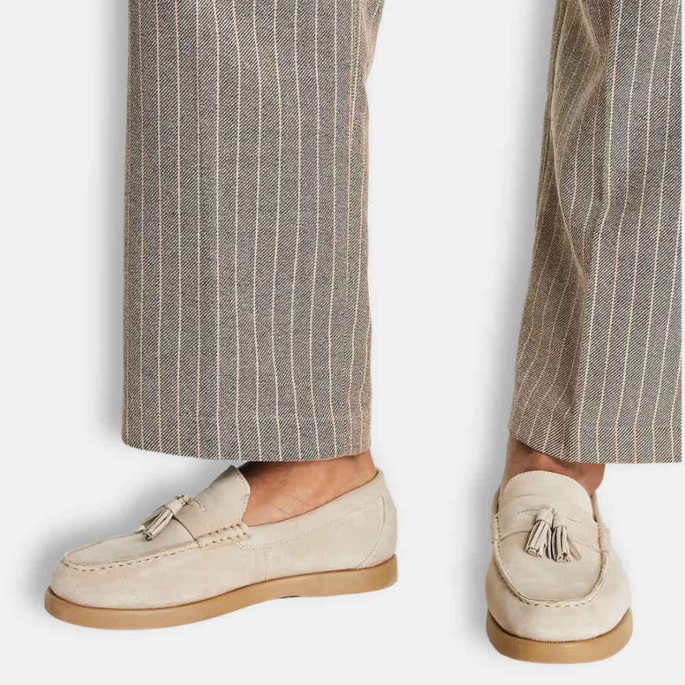 Lorenzo - Loafer con nappine e stile raffinato