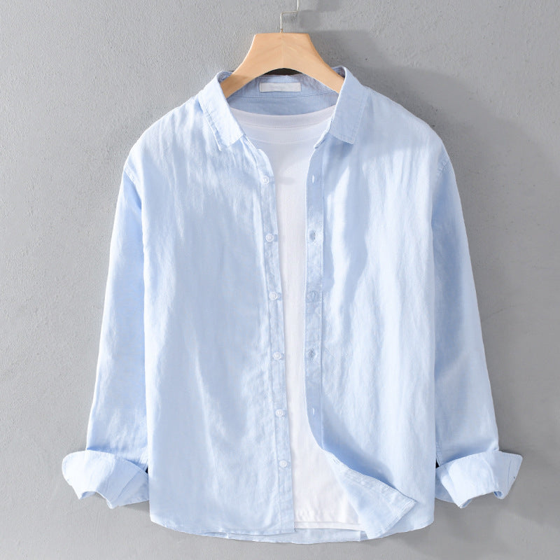 Camicia in Lino Rilassata Uomo