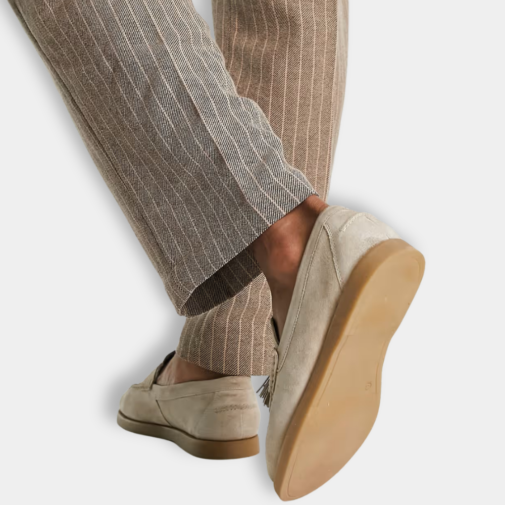Lorenzo - Loafer con nappine e stile raffinato