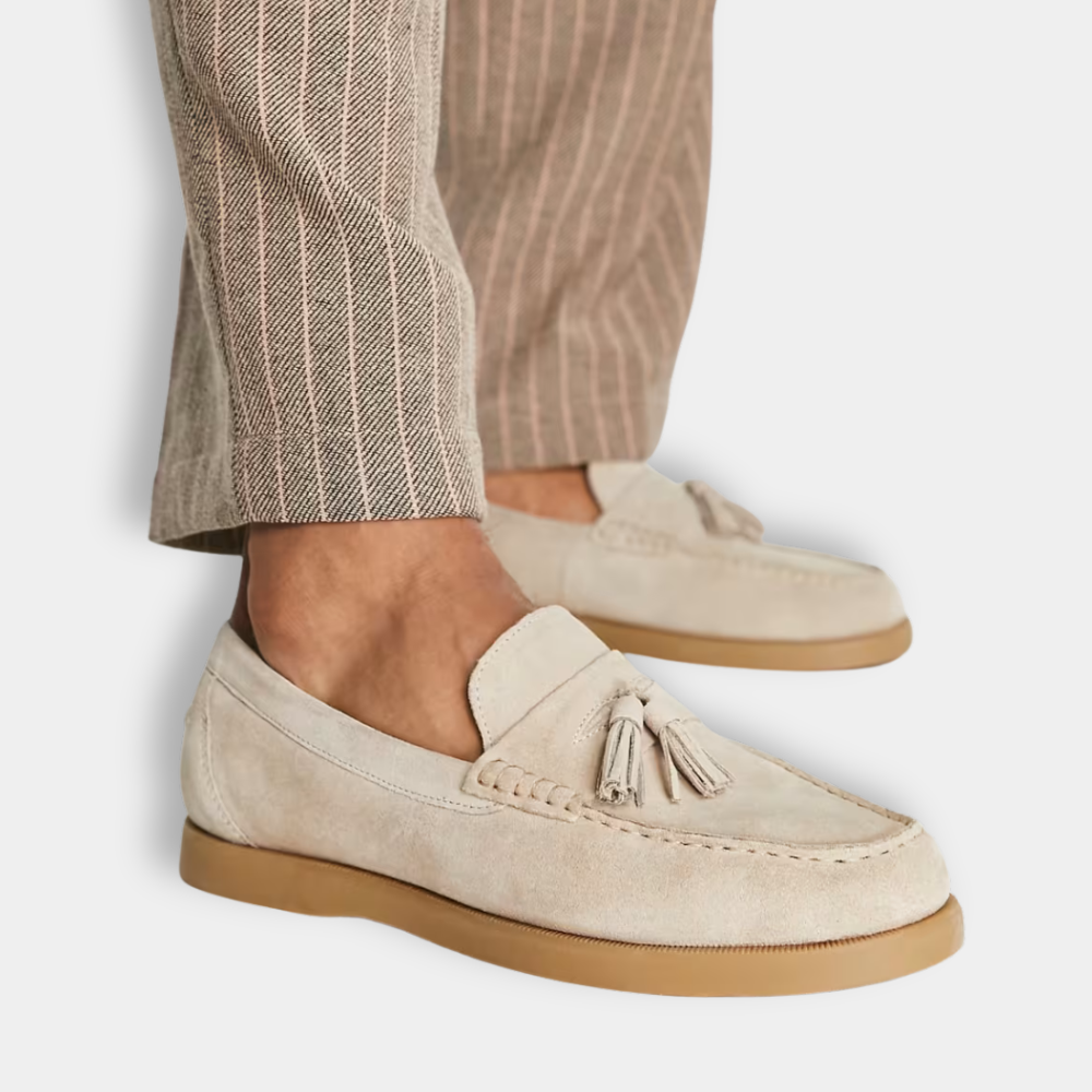Lorenzo - Loafer con nappine e stile raffinato