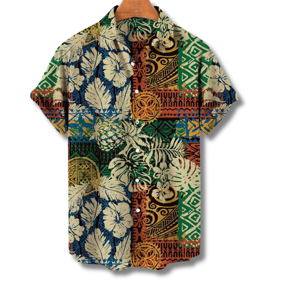 Camicia Hawaii da uomo confortevole