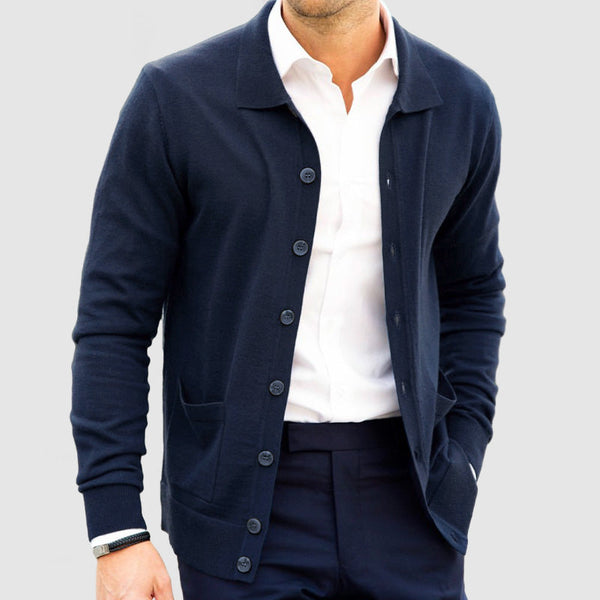 Cardigan Tricotato in Cachemire  da Esterno