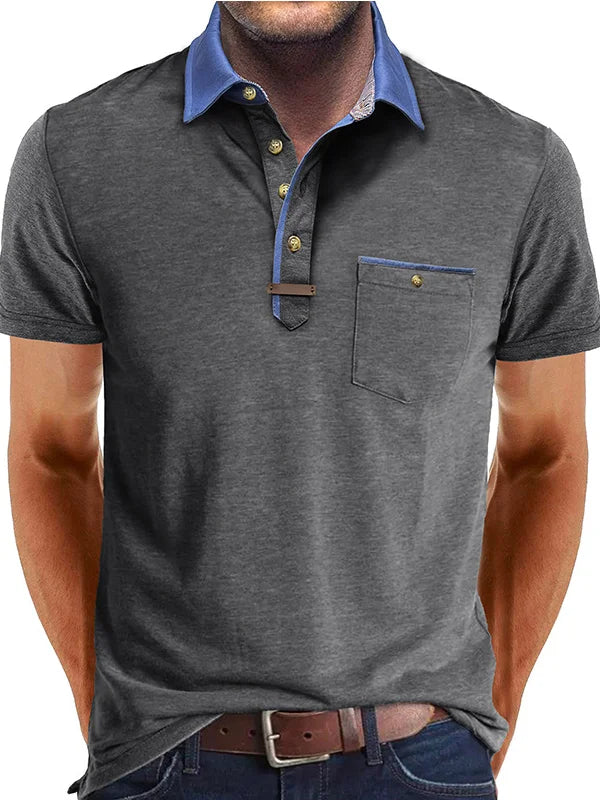 Polo Estiva Leggera da Uomo Elegante