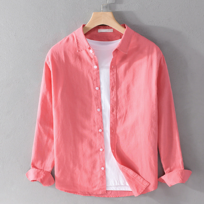 Camicia in Lino Rilassata Uomo