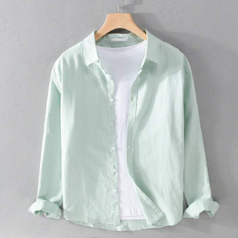 Camicia in Lino Rilassata Uomo