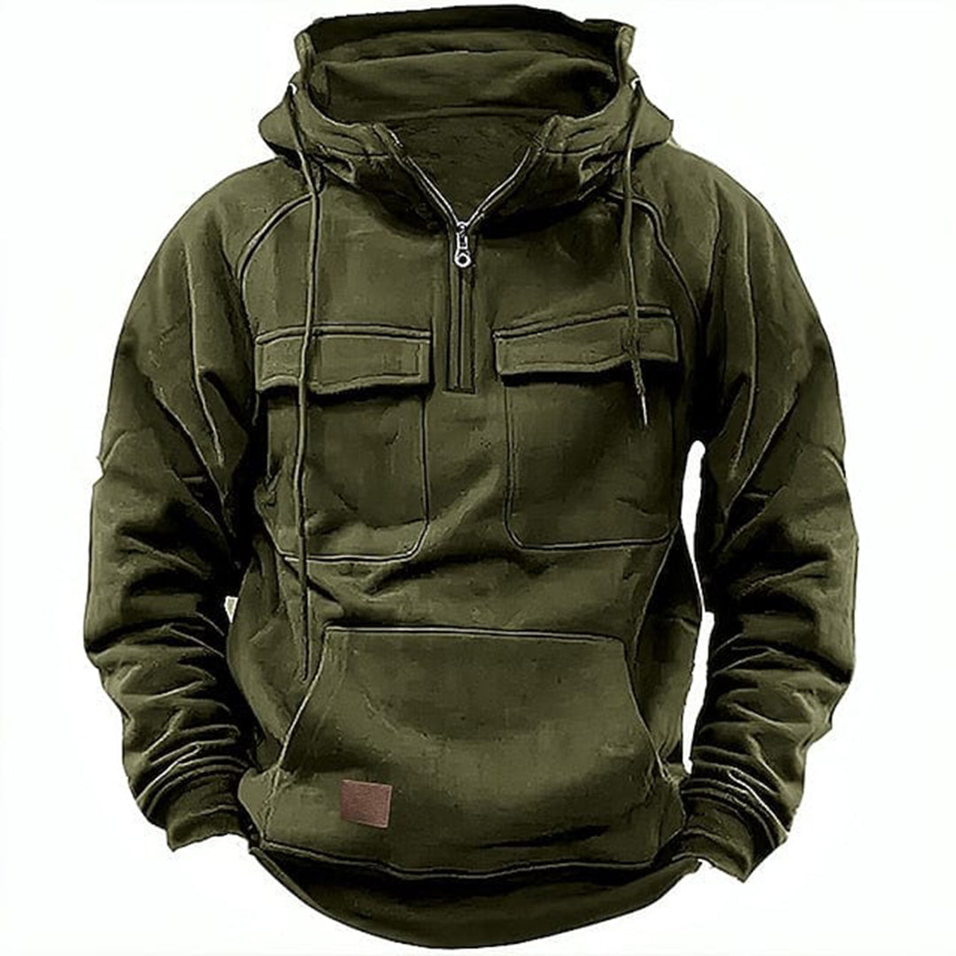 Tommaso | Felpa uomo con cappuccio comoda casual