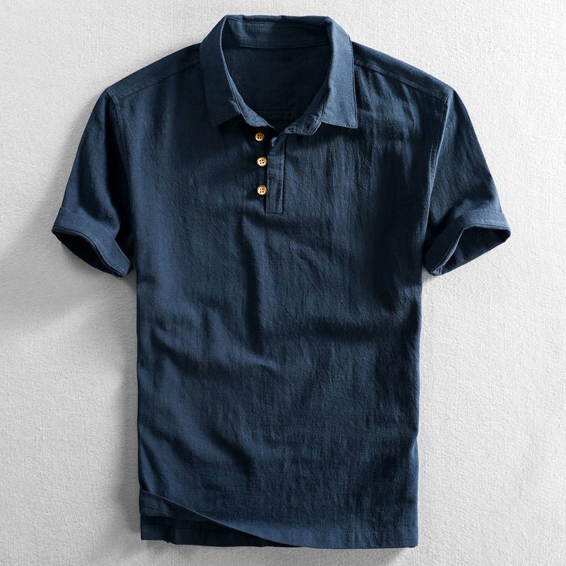Polo Uomo Lusso in Lino