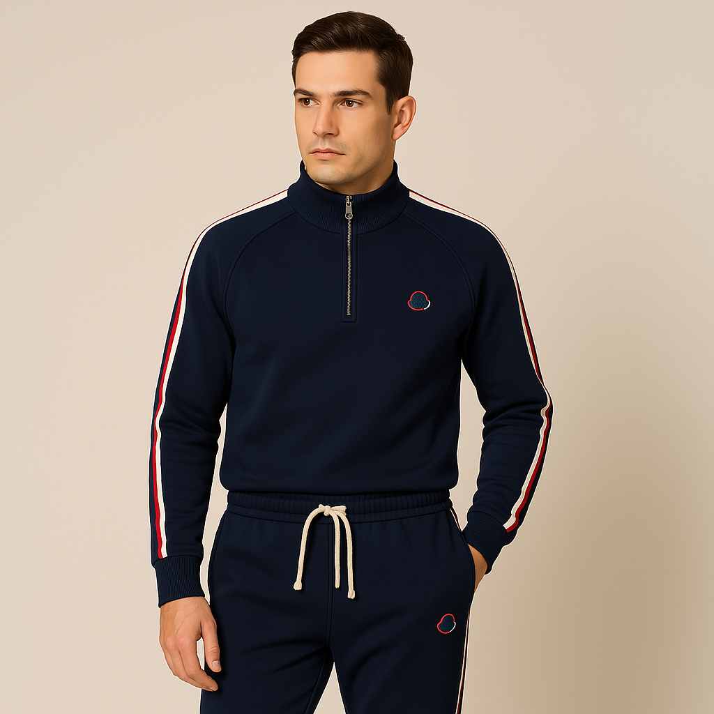Marco | Tuta in cotone con zip per uomo
