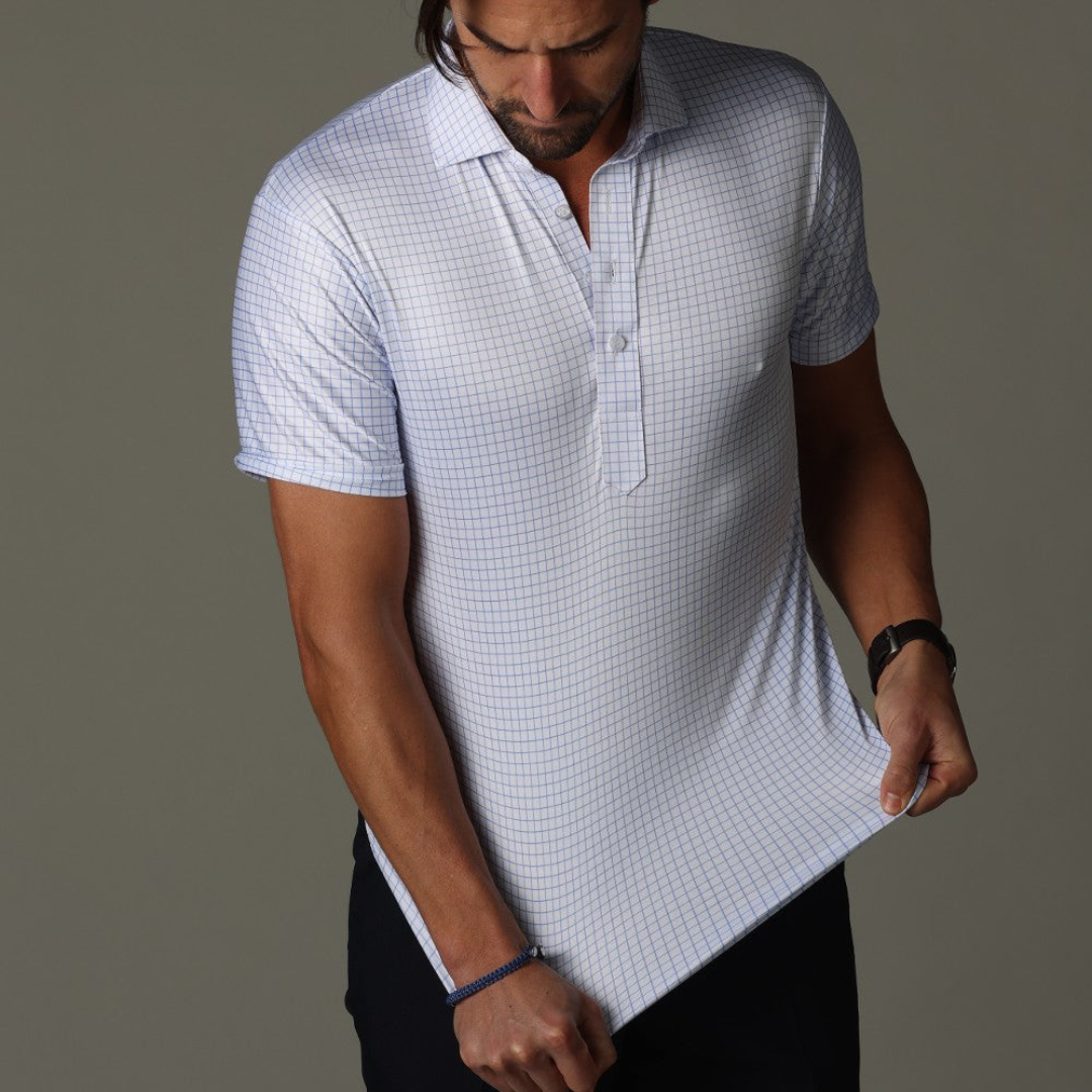 Camicia Slim Fit da Uomo Bianca