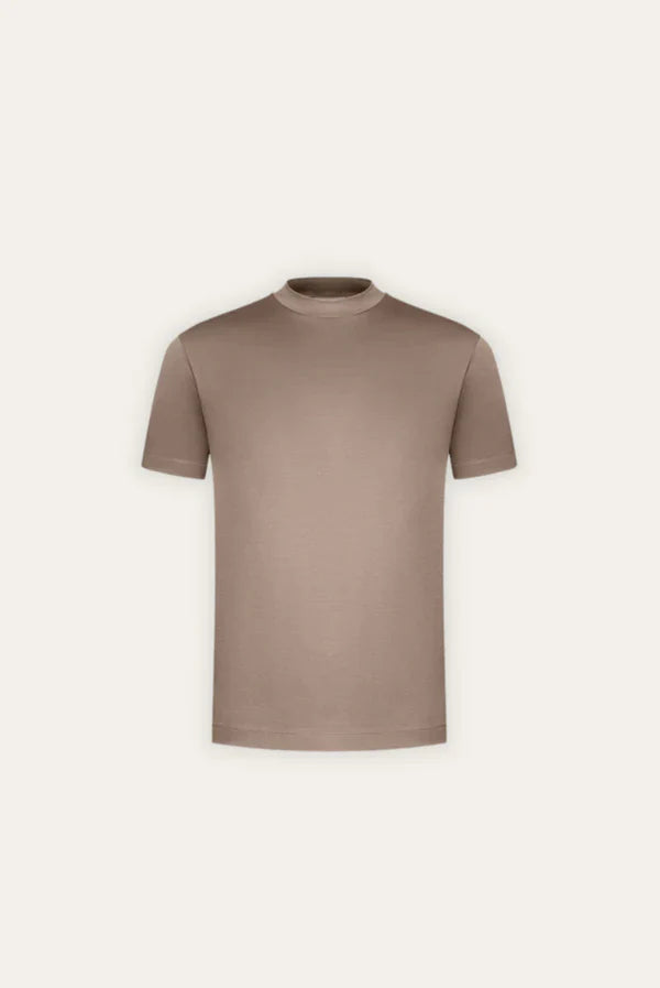T-shirt Khaki Elegante per Stile Semplice
