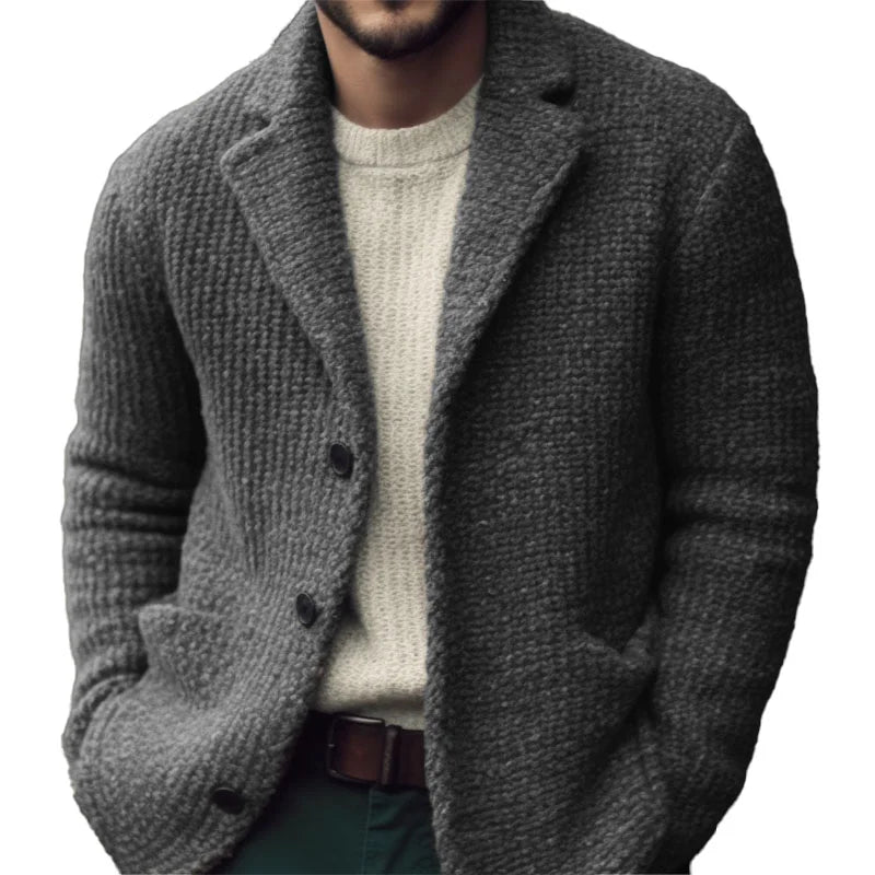 Enrico | Cardigan lavorato a maglia per uomo
