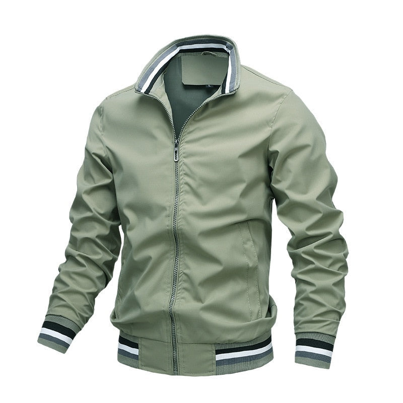 Alessandro | Giubbotto impermeabile elegante uomo casual