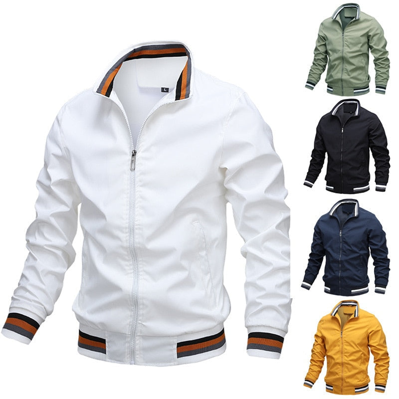 Alessandro | Giubbotto impermeabile elegante uomo casual