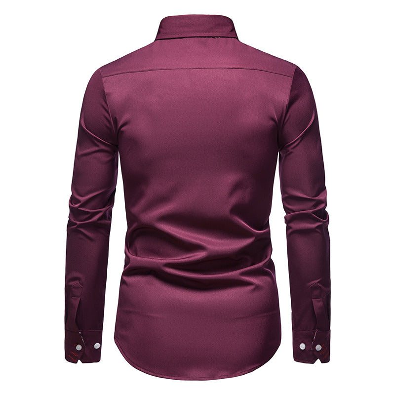 Camicia Senza Pieghe Elegante