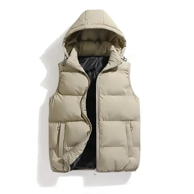 Marco | Gilet con cappuccio rimovibile uomo