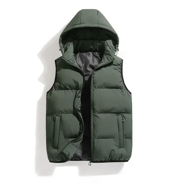 Marco | Gilet con cappuccio rimovibile uomo
