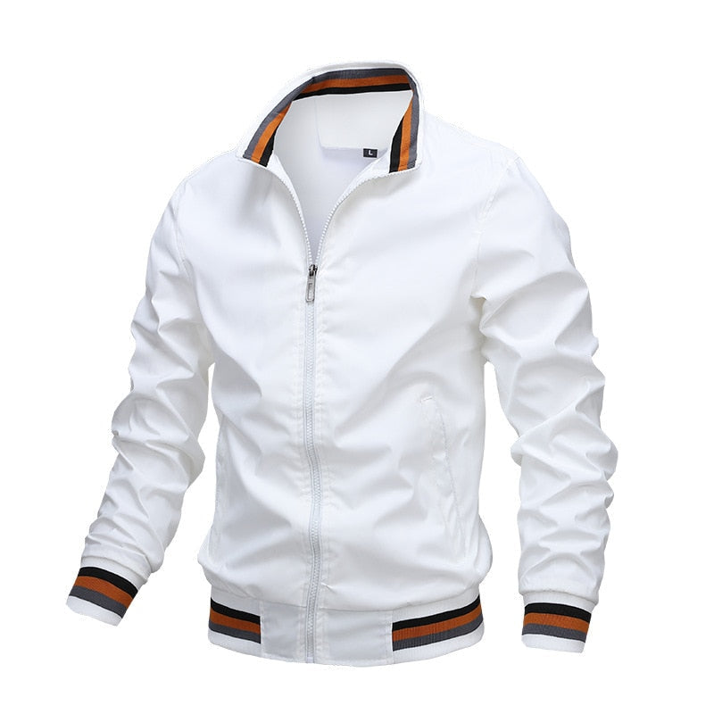 Alessandro | Giubbotto impermeabile elegante uomo casual